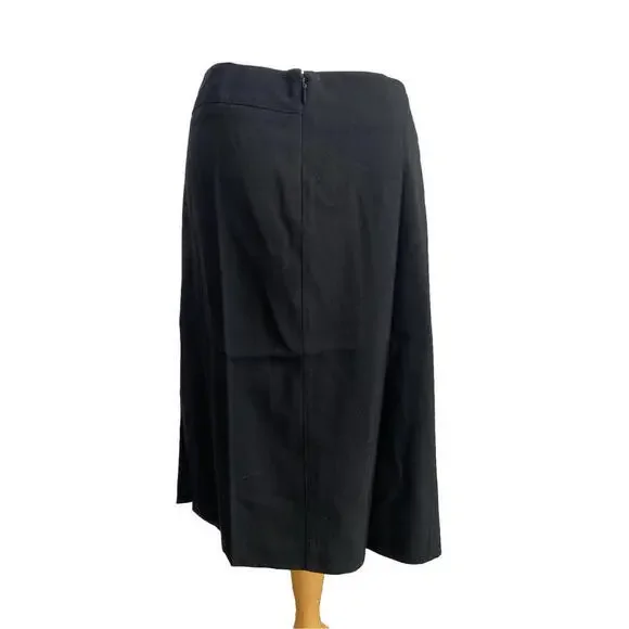 Vintage Gucci 2001 Black Wool Pencil Skirt IT-42 US-6 Italy - Picture 5 of 10